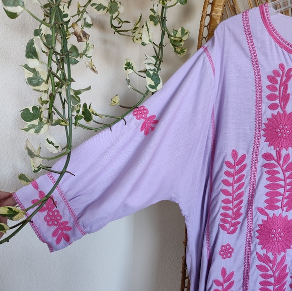 J. Marie Kennedy Embroidered Dress - Picture 4 of 11